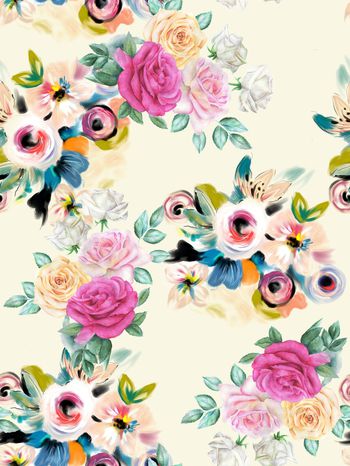 水彩印花华亿平台图片