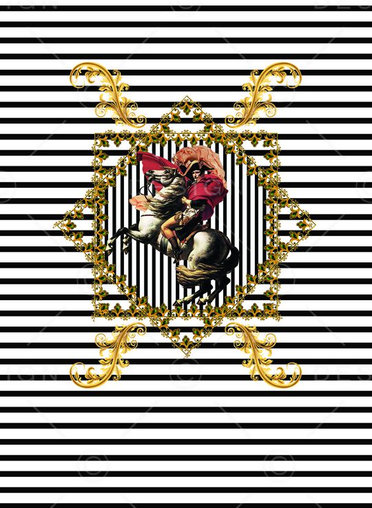 条纹印花华亿平台图片