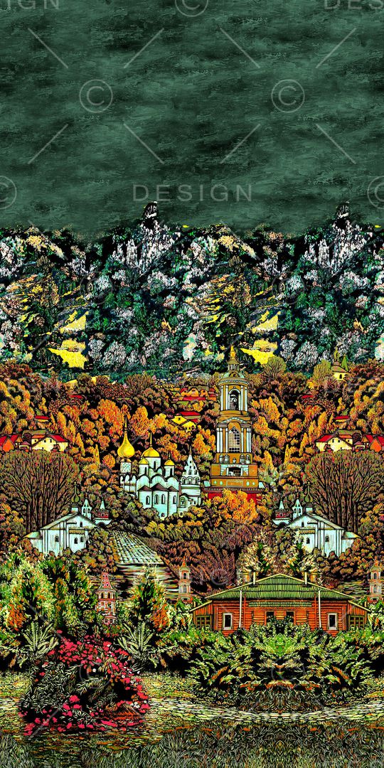 风景印花华亿平台图片