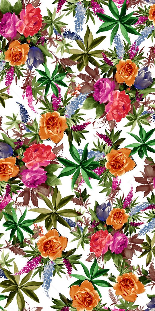 花朵印花华亿平台图片