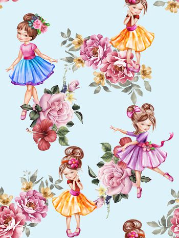 水彩印花华亿平台图片