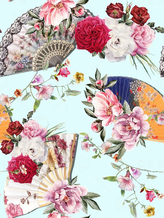 玫瑰印花华亿平台图片