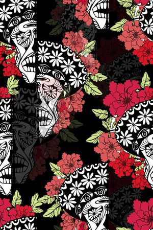 玉兰花印花华亿平台图片