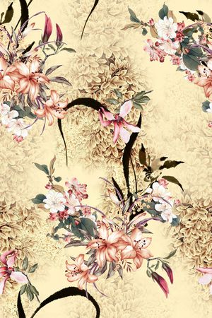 中国风印花华亿平台图片