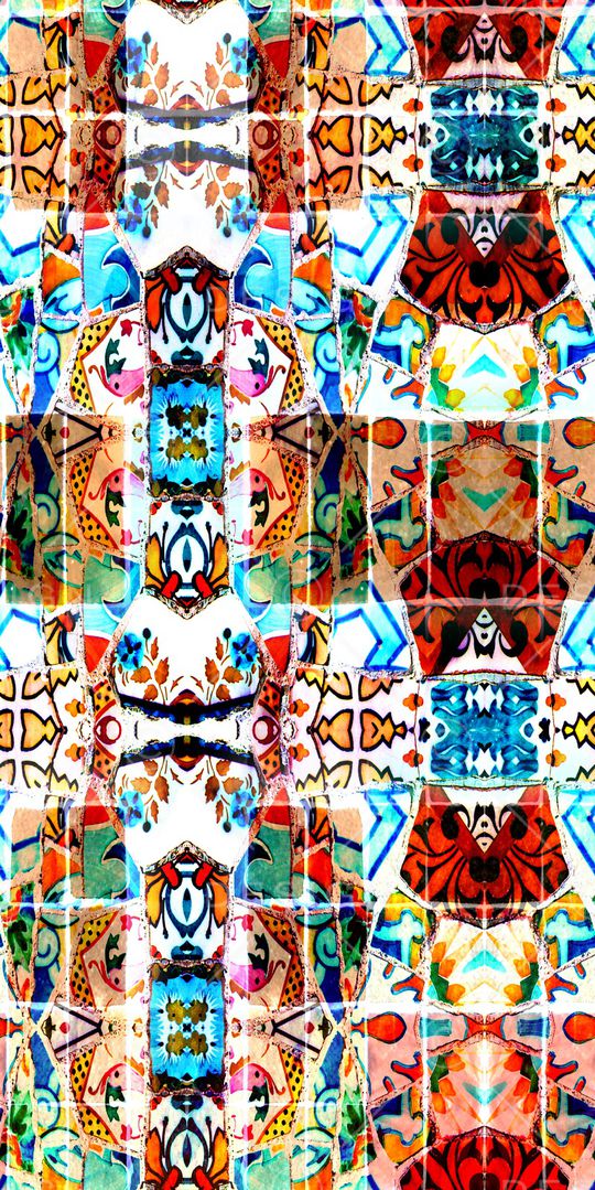 几何印花华亿平台图片