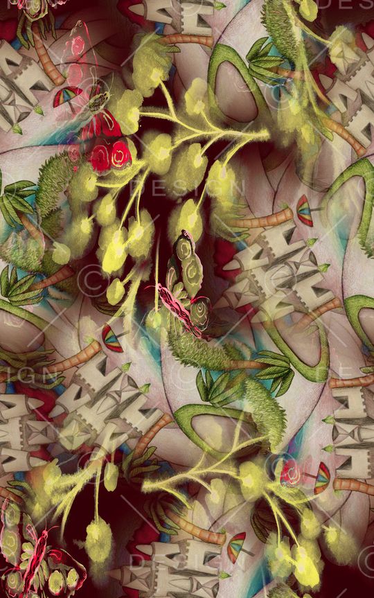 水彩印花华亿平台图片