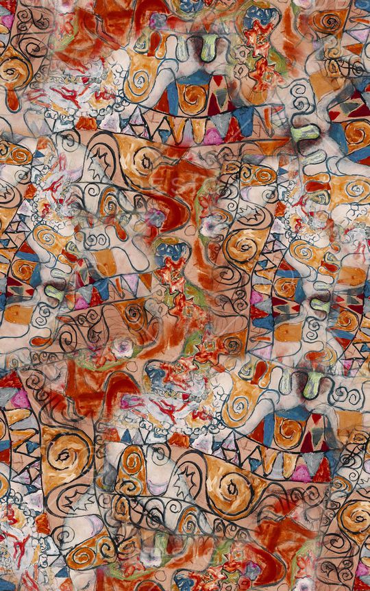 波西米亚印花华亿平台图片