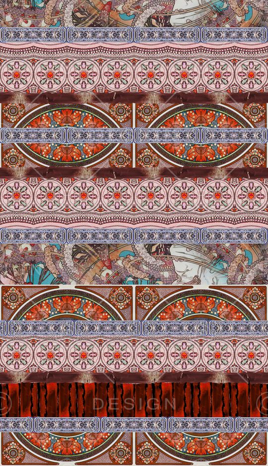 波西米亚印花华亿平台图片