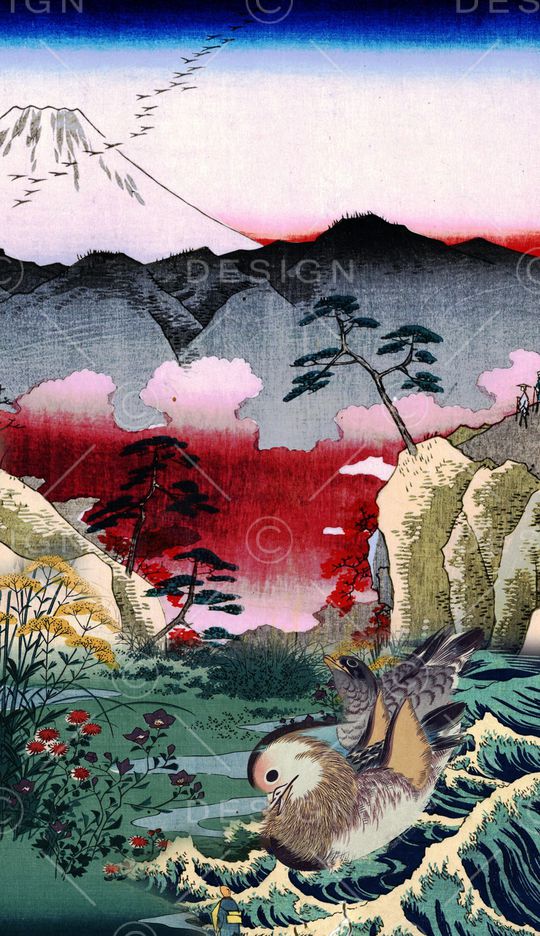 浮世绘印花华亿平台图片