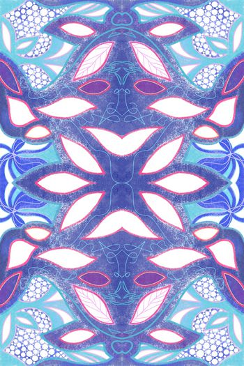 紫色印花华亿平台图片