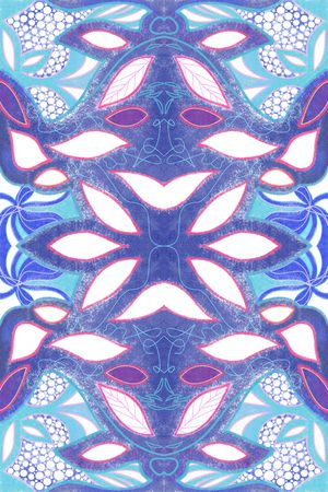 紫色印花华亿平台图片