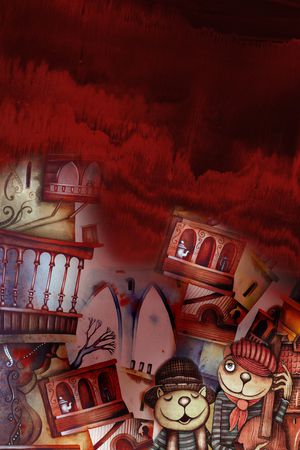 卡通印花华亿平台图片