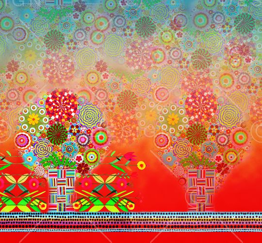 渐变印花华亿平台图片