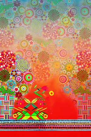 渐变印花华亿平台图片