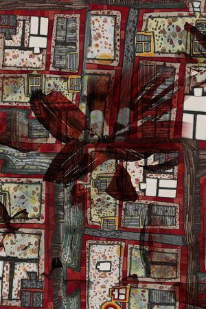 几何印花华亿平台图片