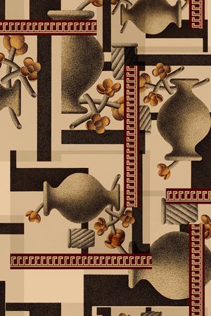 几何印花华亿平台图片