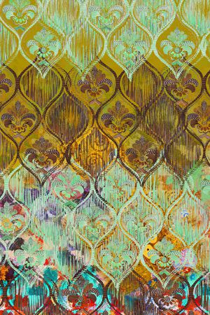 手绘印花华亿平台图片