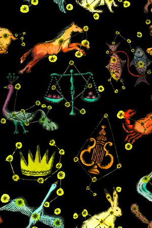 星座印花华亿平台图片