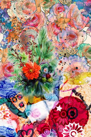 雪纺印花华亿平台图片