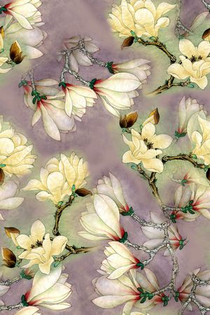 中国风印花华亿平台图片