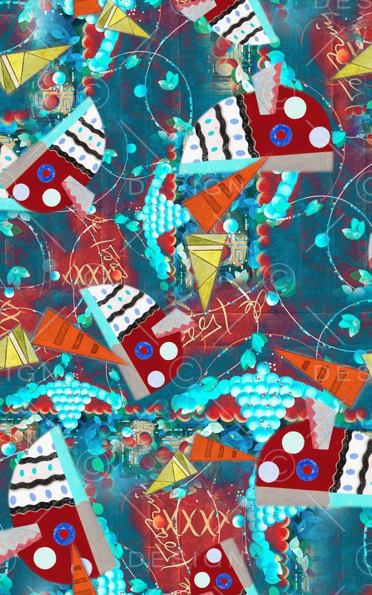 肌理印花华亿平台图片