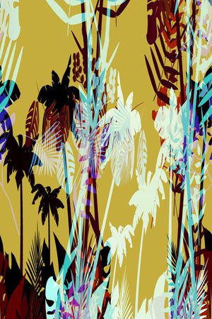 植物印花华亿平台图片