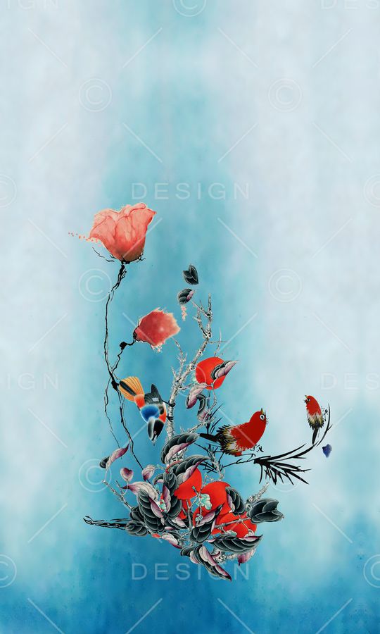 国画印花华亿平台图片