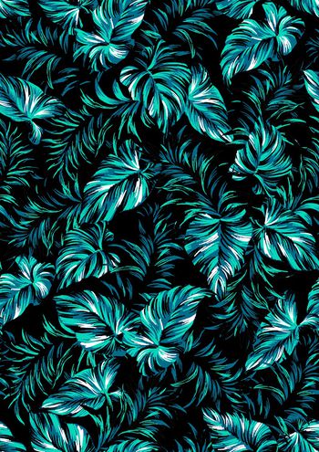 884816-热带树叶度假风笨鸟原创 -2