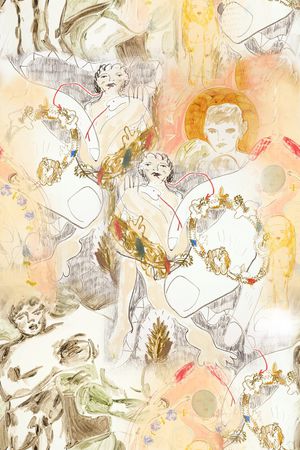 涂鸦印花华亿平台图片