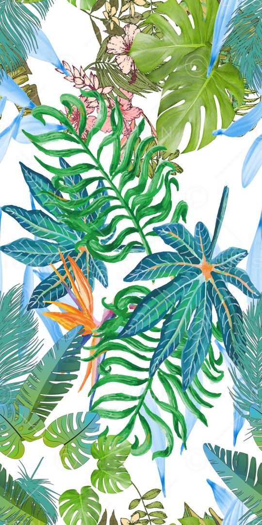 植物印花华亿平台图片