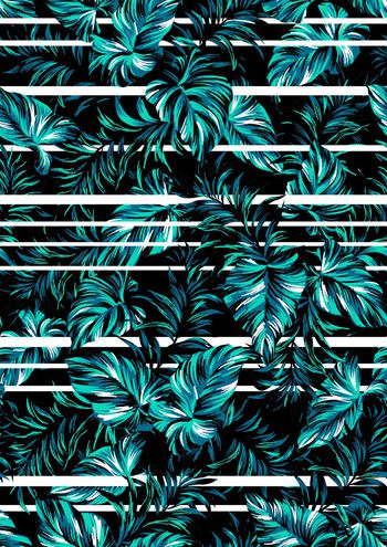 884963-热带树叶度假风笨鸟原创-leyer