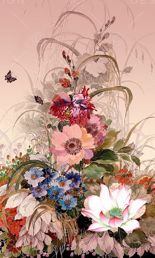 定位花印花华亿平台图片