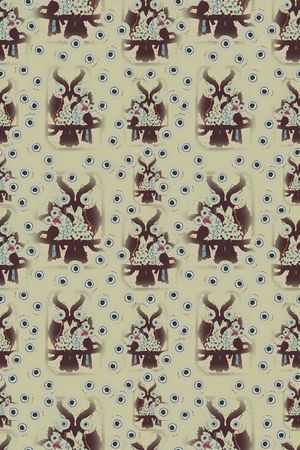 卡通婴童图案印花华亿平台图片