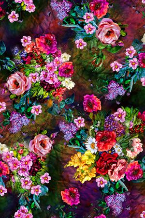 刺绣印花华亿平台图片