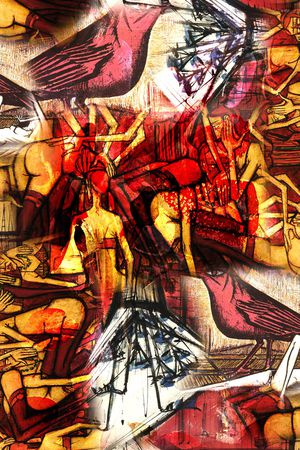 部落印花华亿平台图片