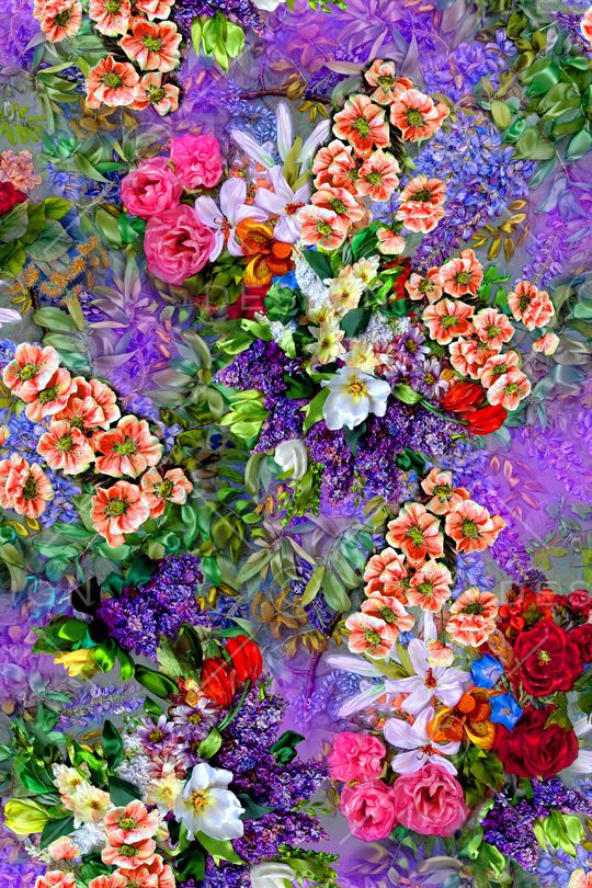 刺绣印花华亿平台图片