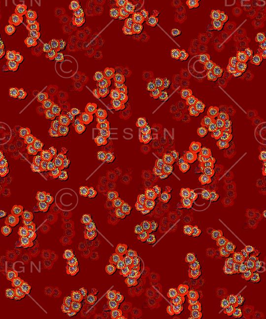 中国风印花华亿平台图片