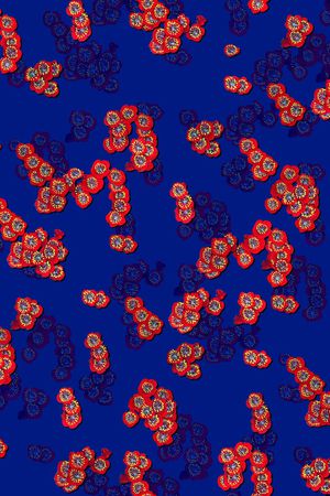 中国风印花华亿平台图片