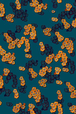 中国风印花华亿平台图片