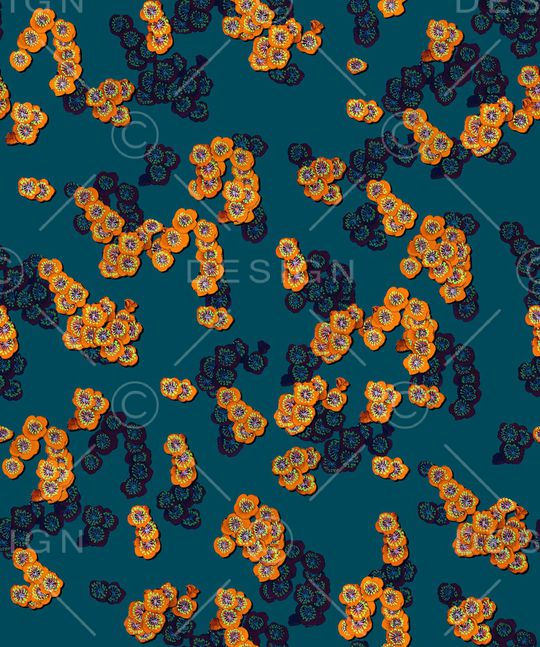 中国风印花华亿平台图片