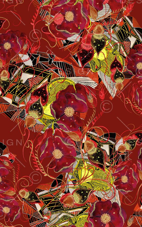 波西米亚印花华亿平台图片