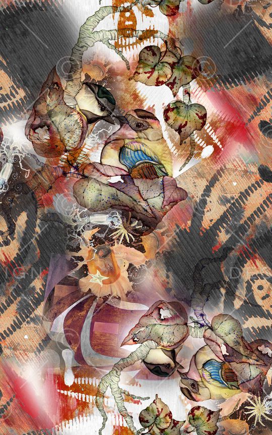 波西米亚印花华亿平台图片