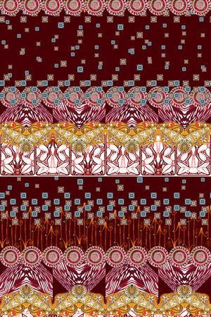 油画风格印花华亿平台图片