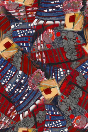 民族风印花华亿平台图片