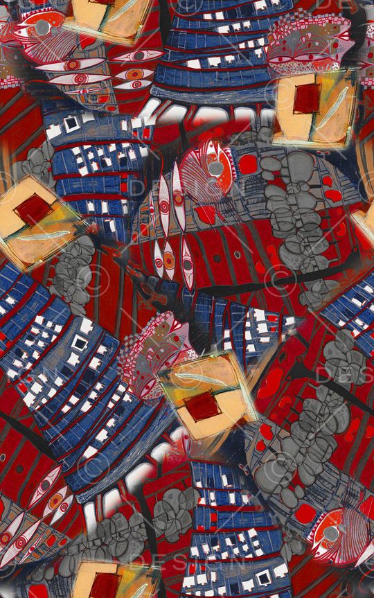 民族风印花华亿平台图片