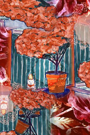 民族风印花华亿平台图片