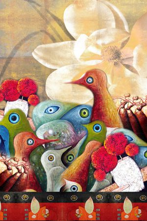 波西米亚印花华亿平台图片