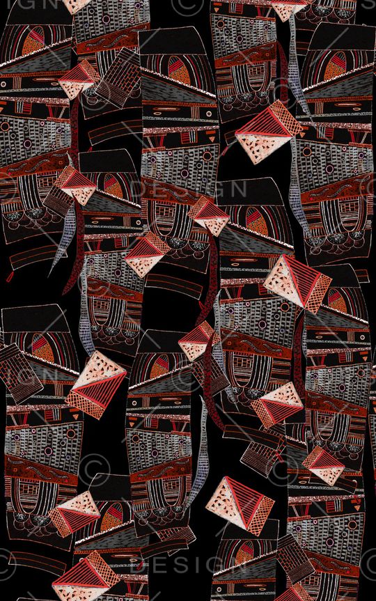 色块印花华亿平台图片