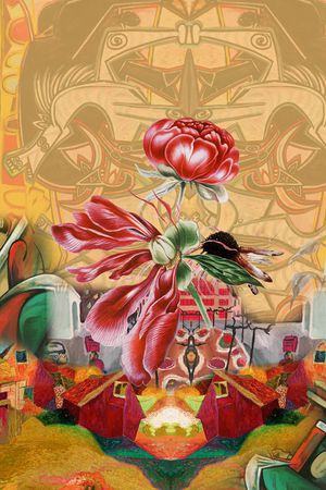 民族风印花华亿平台图片