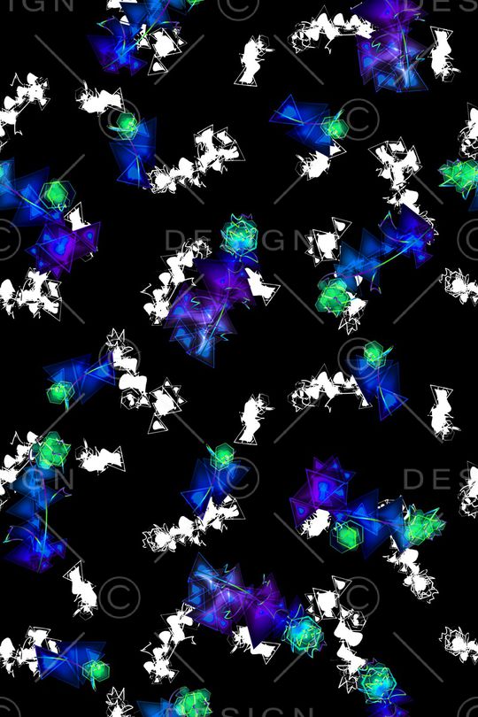 抽象艺术手绘印花华亿平台图片